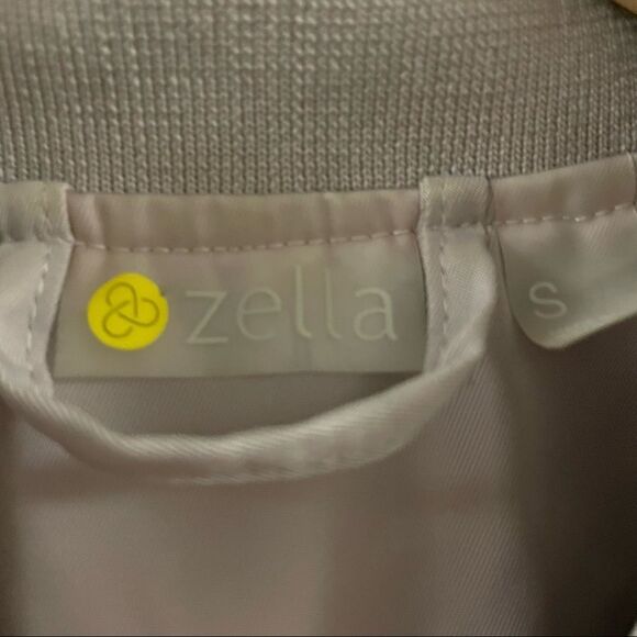 Zella Bomber Style Jacket - Size Small - light lilac color - Picture 5 of 6